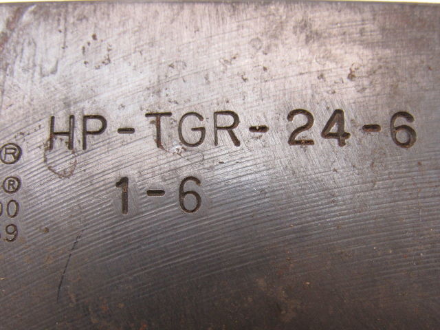 Valenite HPTGR-24-6 1-1/2" Square Shank Multi Lock Tool Holder 8" Length
