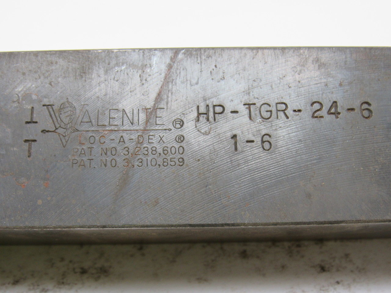 Valenite HPTGR-24-6 1-1/2" Square Shank Multi Lock Tool Holder 8" Length