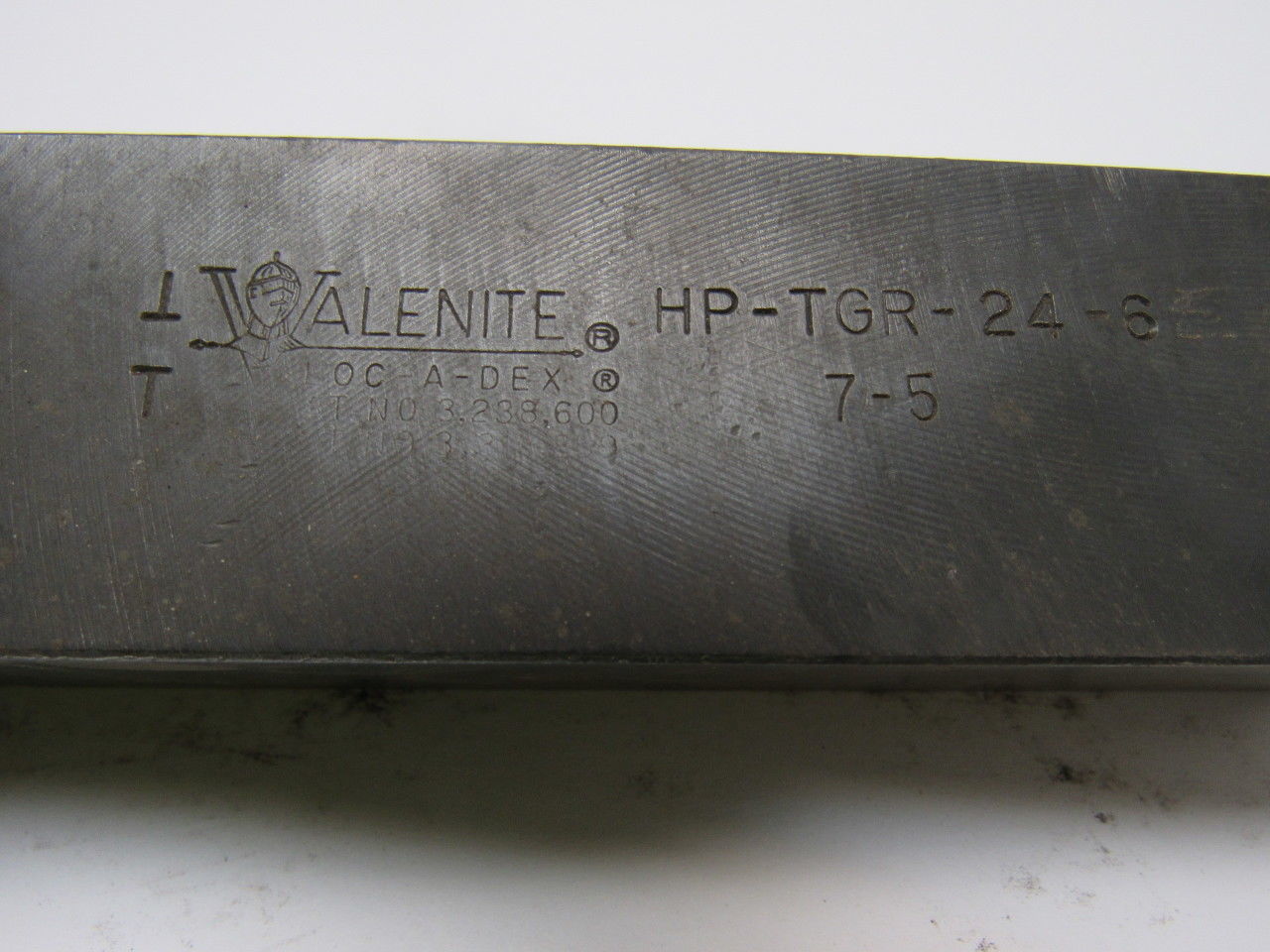 Valenite HPTGR-24-6 1-1/2" Square Shank Multi Lock Tool Holder 7" Length