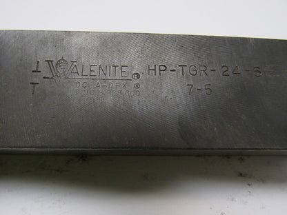Valenite HPTGR-24-6 1-1/2" Square Shank Multi Lock Tool Holder 7" Length