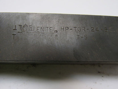 Valenite HPTGR-24-6 1-1/2" Square Shank Multi Lock Tool Holder 7" Length
