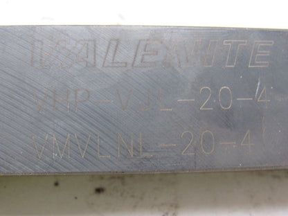 Valenite VHP-VJL-20-4 1-1/4" Square Shank Tool Holder 7" Length