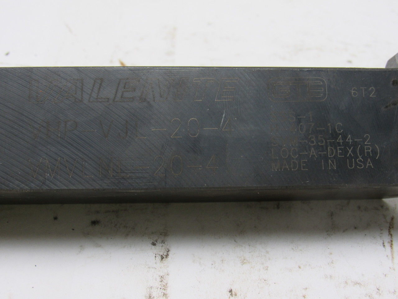 Valenite VHP-VJL-20-4 1-1/4" Square Shank Tool Holder 7" Length