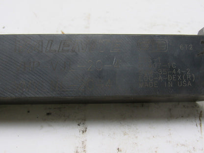 Valenite VHP-VJL-20-4 1-1/4" Square Shank Tool Holder 7" Length