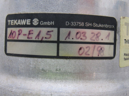 Tekawe A0P-EA,5 Air Operated Grease Pump From Weeke BP-140 CNC