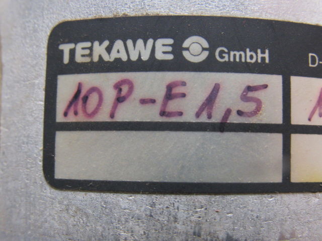 Tekawe A0P-EA,5 Air Operated Grease Pump From Weeke BP-140 CNC