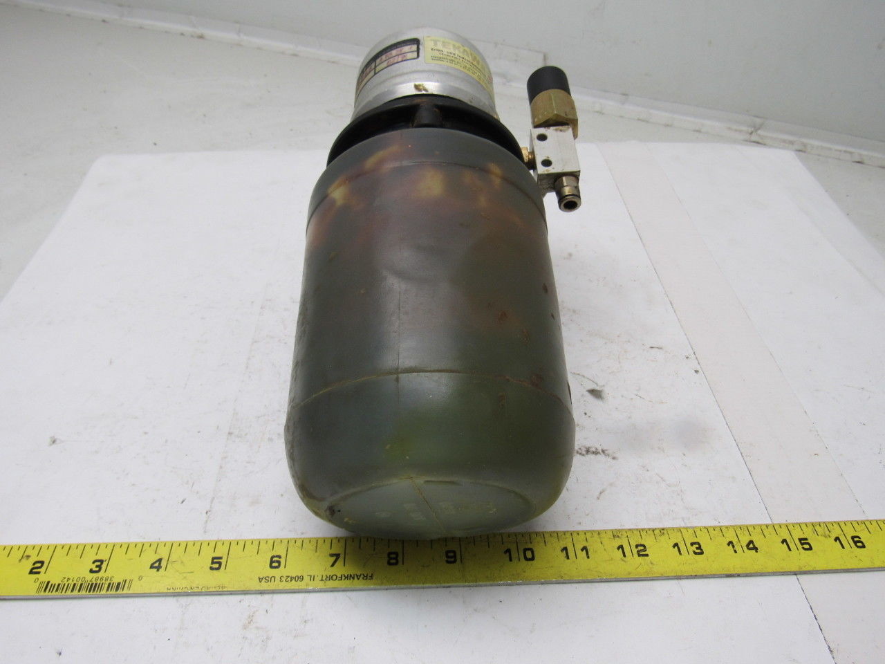 Tekawe A0P-EA,5 Air Operated Grease Pump From Weeke BP-140 CNC