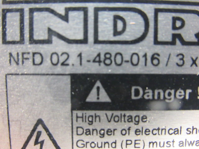 Indramat NFD02.1-480-016 Power Line Filter 480V 16A