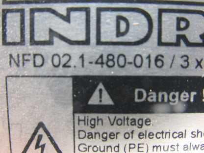 Indramat NFD02.1-480-016 Power Line Filter 480V 16A