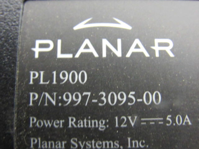 Planar PL1900-BK CNC Machining Center Monitor W/Mounting Frame For Weeke BP-140