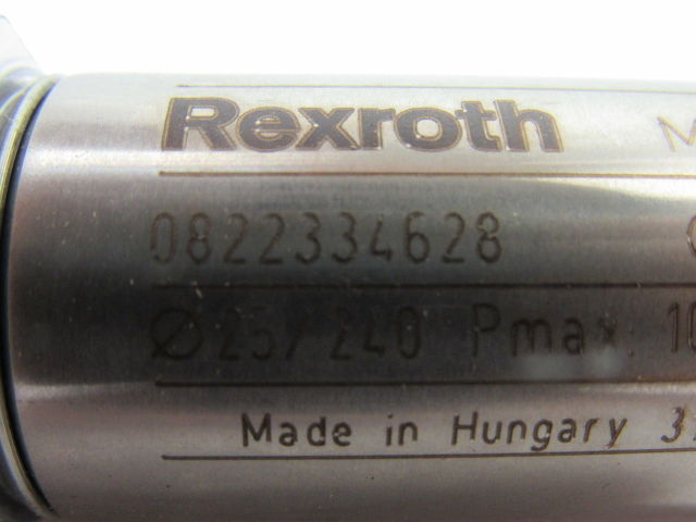 Rexroth 0822334628 Mini Metric Pneumatic Cylinder 25mm Bore X 240mm Stroke