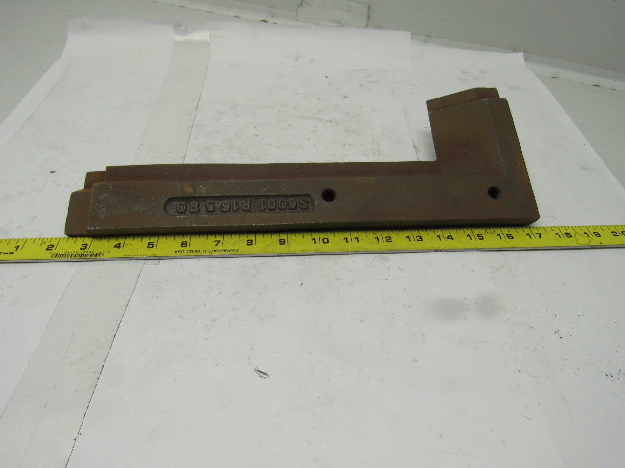 S6001 P16 580 Shot Blaster Machine Wheel Opening Wear Plate Repair Part