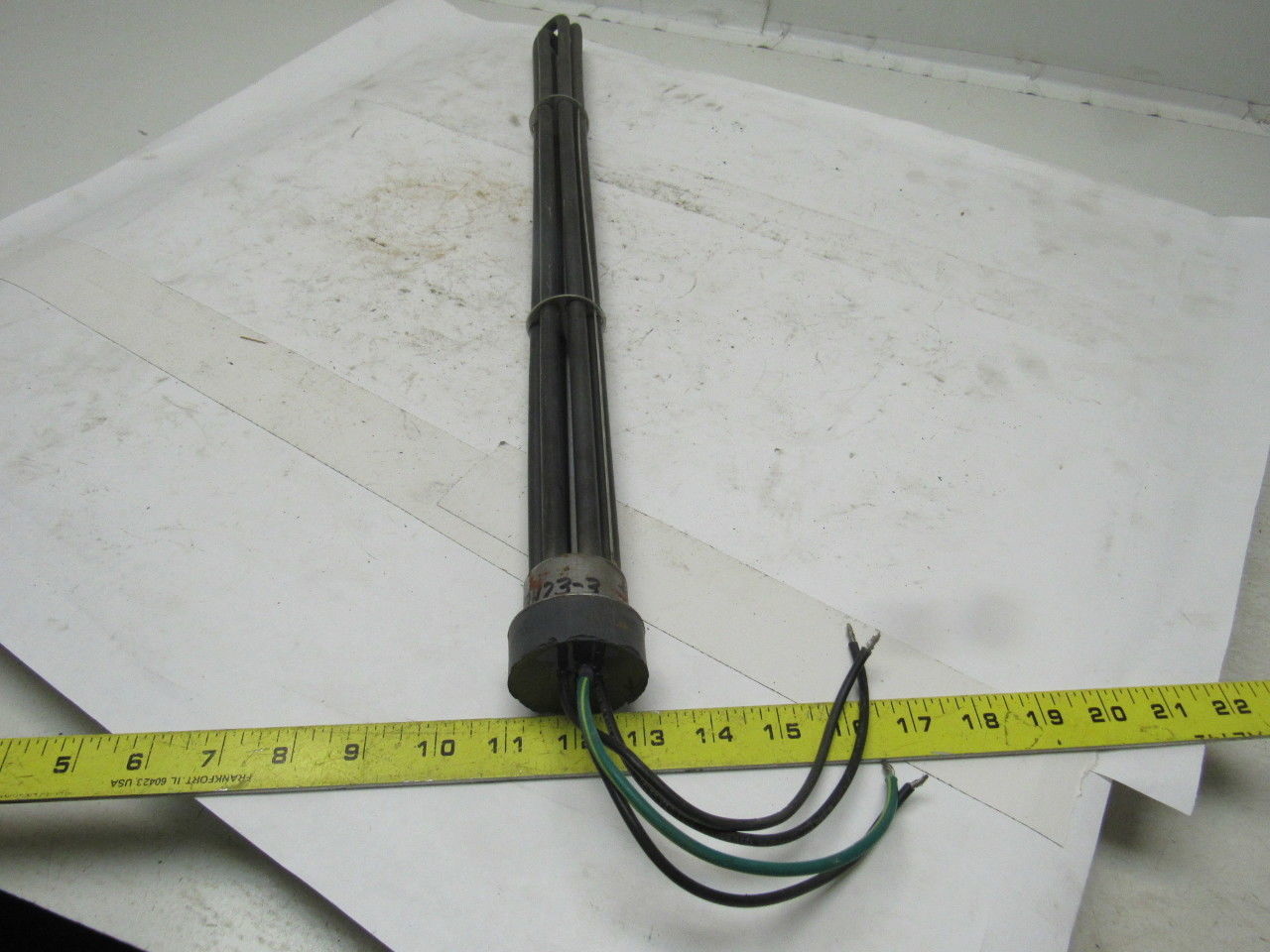 J4W-2964 1kW 277V Immersion Heating Element 23" X 1-1/2"