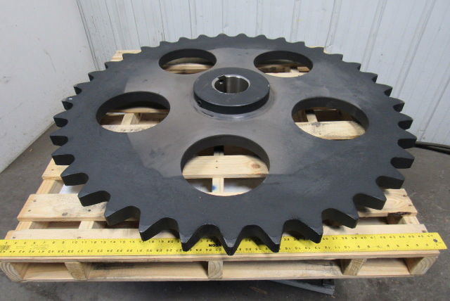 37 TOOTH 4-1/4" PITCH Large Sprocket 50-5/8"OD 46-3/16" Caliper Dia. 5-3/4" LTB