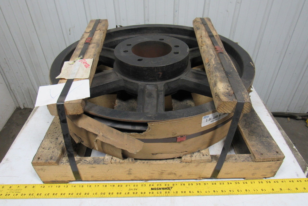 MARTIN 5 8V 3000 M Belt Pulley Hi- Cap QD Sheave 5 Groove 30" OD