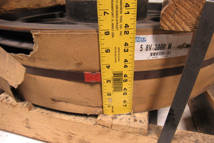 MARTIN 5 8V 3000 M Belt Pulley Hi- Cap QD Sheave 5 Groove 30" OD