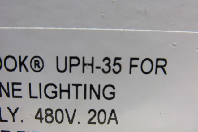 Powerhook UPH-35 For Holophane Lighting 480V-20A Luminaire Fitting