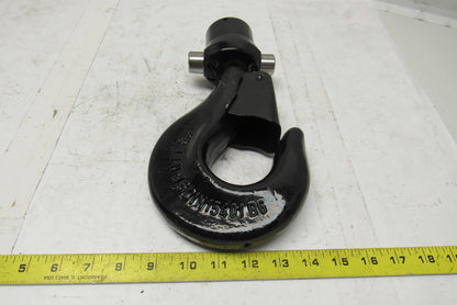 Forge Crane Hook Machined W/Safety Latch  Nr.1,6
