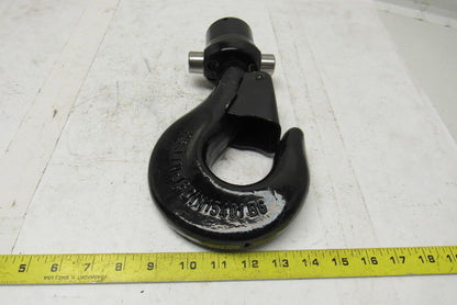 Forge Crane Hook Machined W/Safety Latch  Nr.1,6