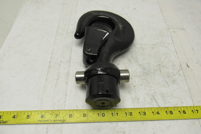 Forge Crane Hook Machined W/Safety Latch  Nr.1,6