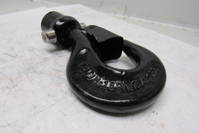 Forge Crane Hook Machined W/Safety Latch  Nr.1,6