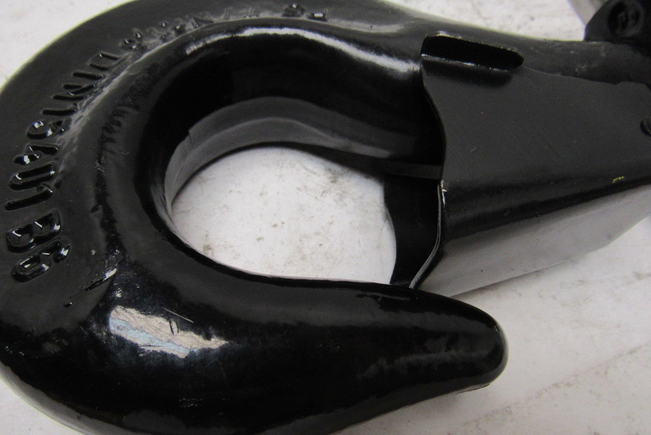 Forge Crane Hook Machined W/Safety Latch  Nr.1,6