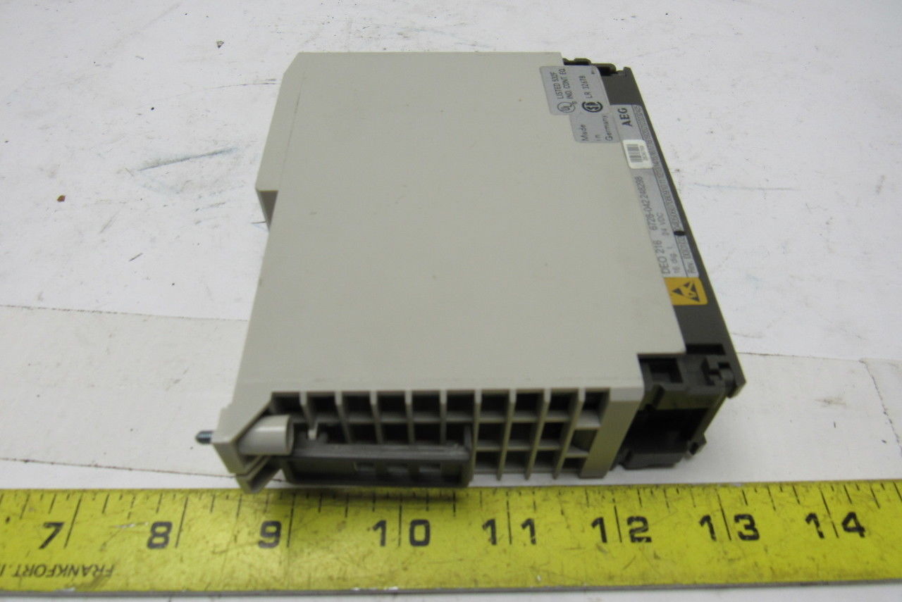 AEG 6728-042.248298 Modicon DEO 216 Input Module 24VDC 16 Point