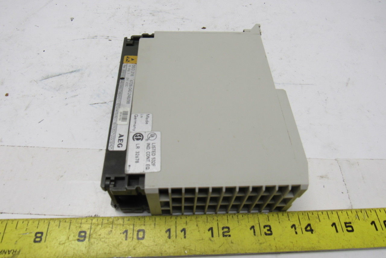 AEG 6728-042.248298 Modicon DEO 216 Input Module 24VDC 16 Point