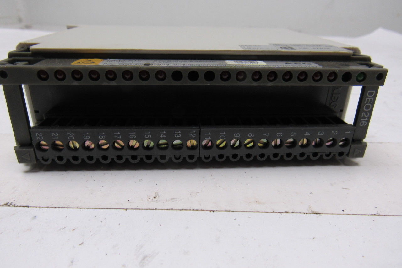 AEG 6728-042.248298 Modicon DEO 216 Input Module 24VDC 16 Point
