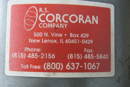RS CORCORAN BALDOR 5000VEC-1 7-1/2HP S.S. Pump Motor Combination 3x2 Tested
