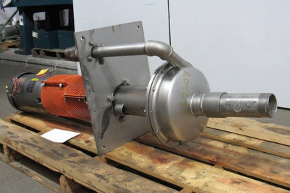 RS CORCORAN BALDOR 5000VEC-1 7-1/2HP S.S. Pump Motor Combination 3x2 Tested