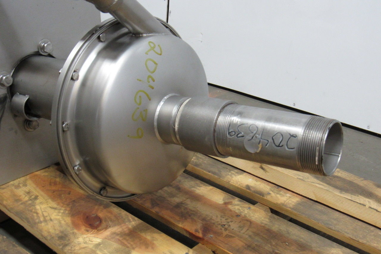 RS CORCORAN BALDOR 5000VEC-1 7-1/2HP S.S. Pump Motor Combination 3x2 Tested
