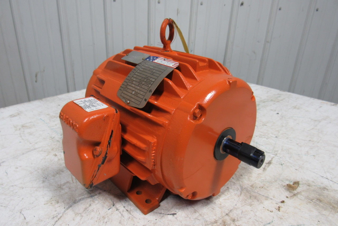 Baldor AEM3683-4 1HP Electric Motor 460V 3 Ph 1750RPM 182 Frame