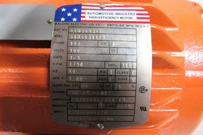 Baldor AEM3683-4 1HP Electric Motor 460V 3 Ph 1750RPM 182 Frame
