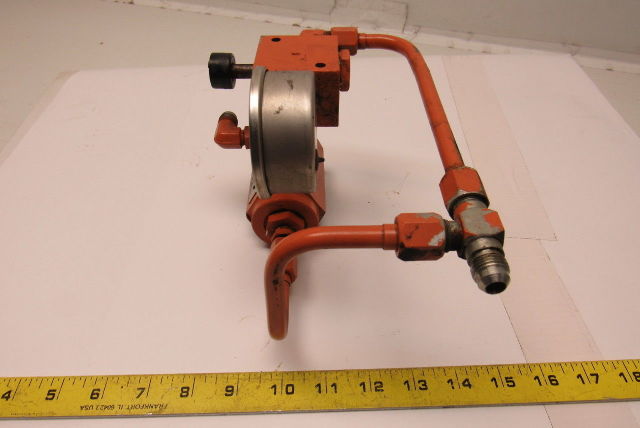 Racine FF5 NHPS 02S Air Bleed Valve 3000psi 4.0Gpm W/Gauge Isolator