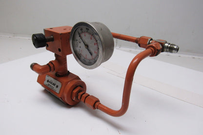 Racine FF5 NHPS 02S Air Bleed Valve 3000psi 4.0Gpm W/Gauge Isolator