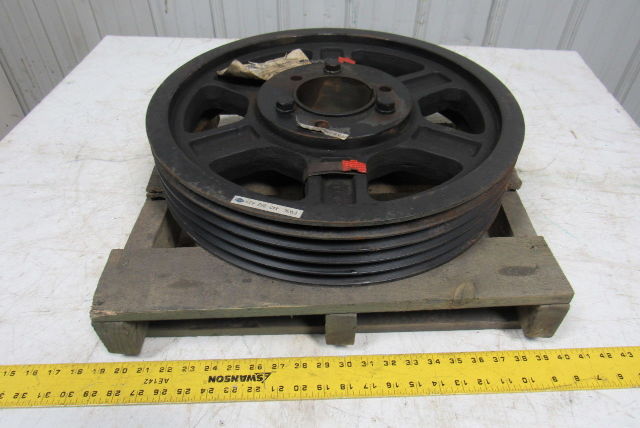 55V1870FD Pulley Sheave 18-3/4"OD 3-7/8"Keyed Bushing 1200RPM Max