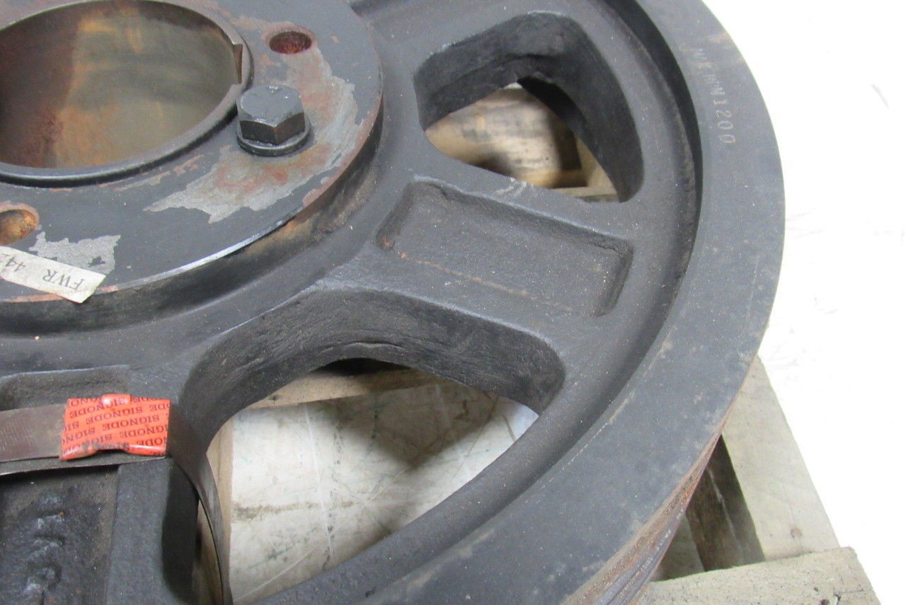 55V1870FD Pulley Sheave 18-3/4"OD 3-7/8"Keyed Bushing 1200RPM Max