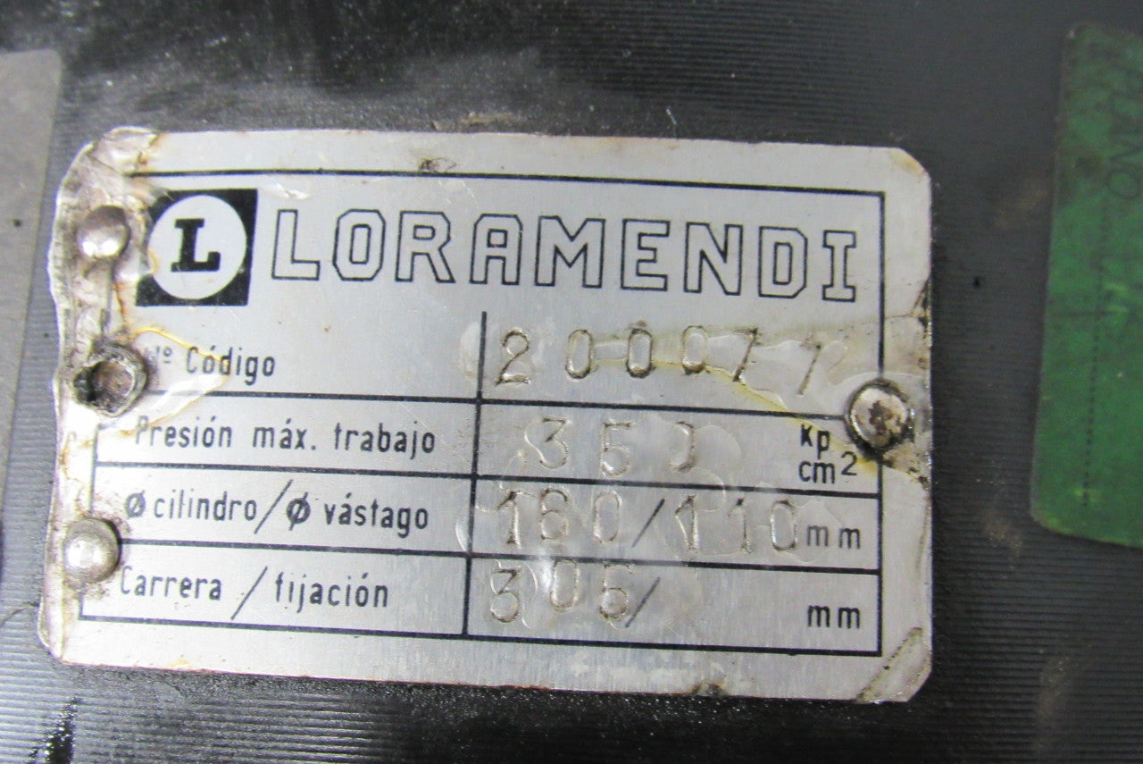 Loramendi GIL HID CD-350160/110x305 200077 Hydraulic Press Mold Machine Cylinder