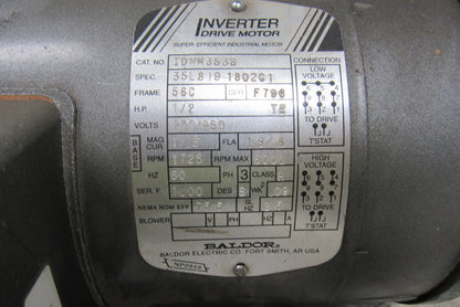 Sumitomo CNFJ4095Y8 SM-Cyclo CNFJ-4095Y8 1/2HP Gearmotor 8:1 Ratio 230/460V 3Ph