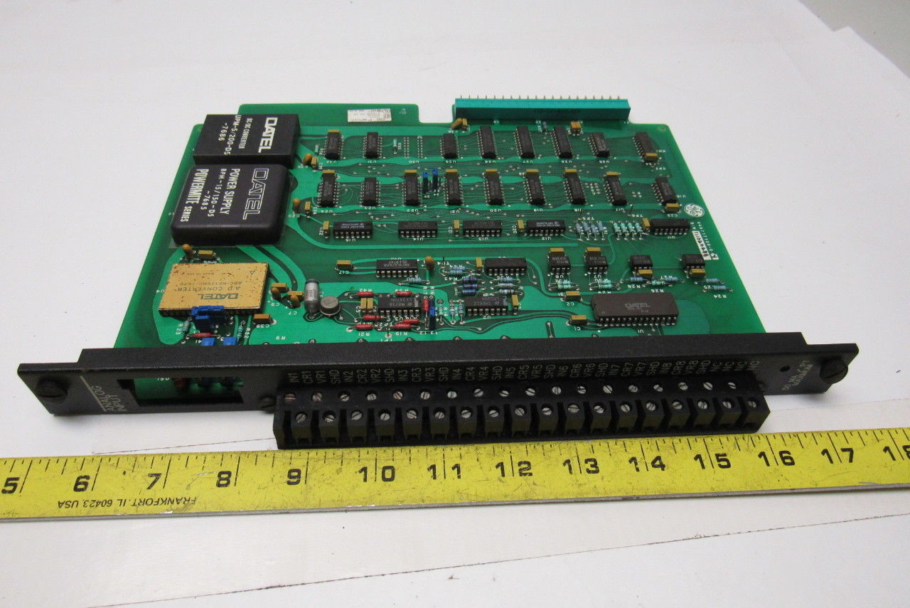 GE Fanuc IC600BF843K 44A717106-014 Analog Input Module Circuit Board Card