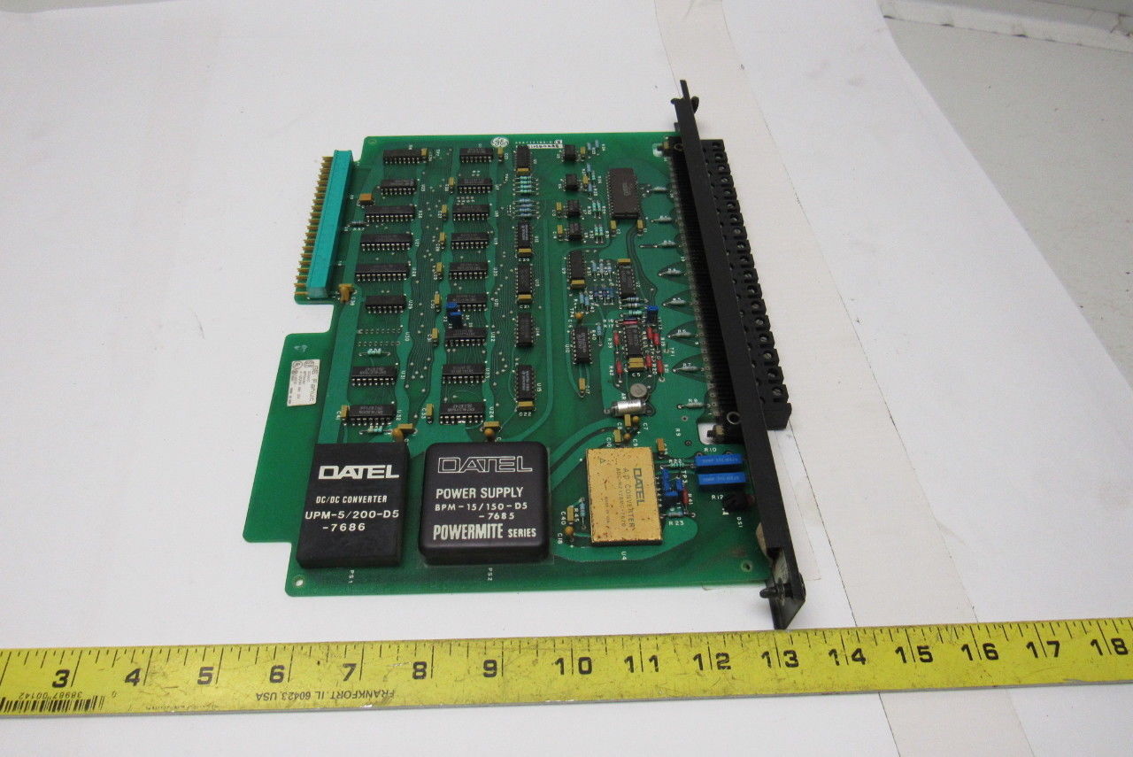 GE Fanuc IC600BF843K 44A717106-014 Analog Input Module Circuit Board Card