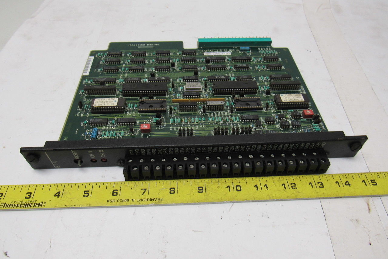 GE Fanuc 531x175SSBANM2 Dual Channel Interface Module Circuit Board Card