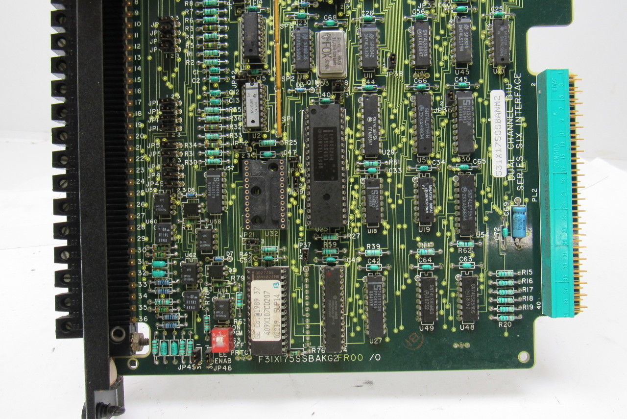 GE Fanuc 531x175SSBANM2 Dual Channel Interface Module Circuit Board Card