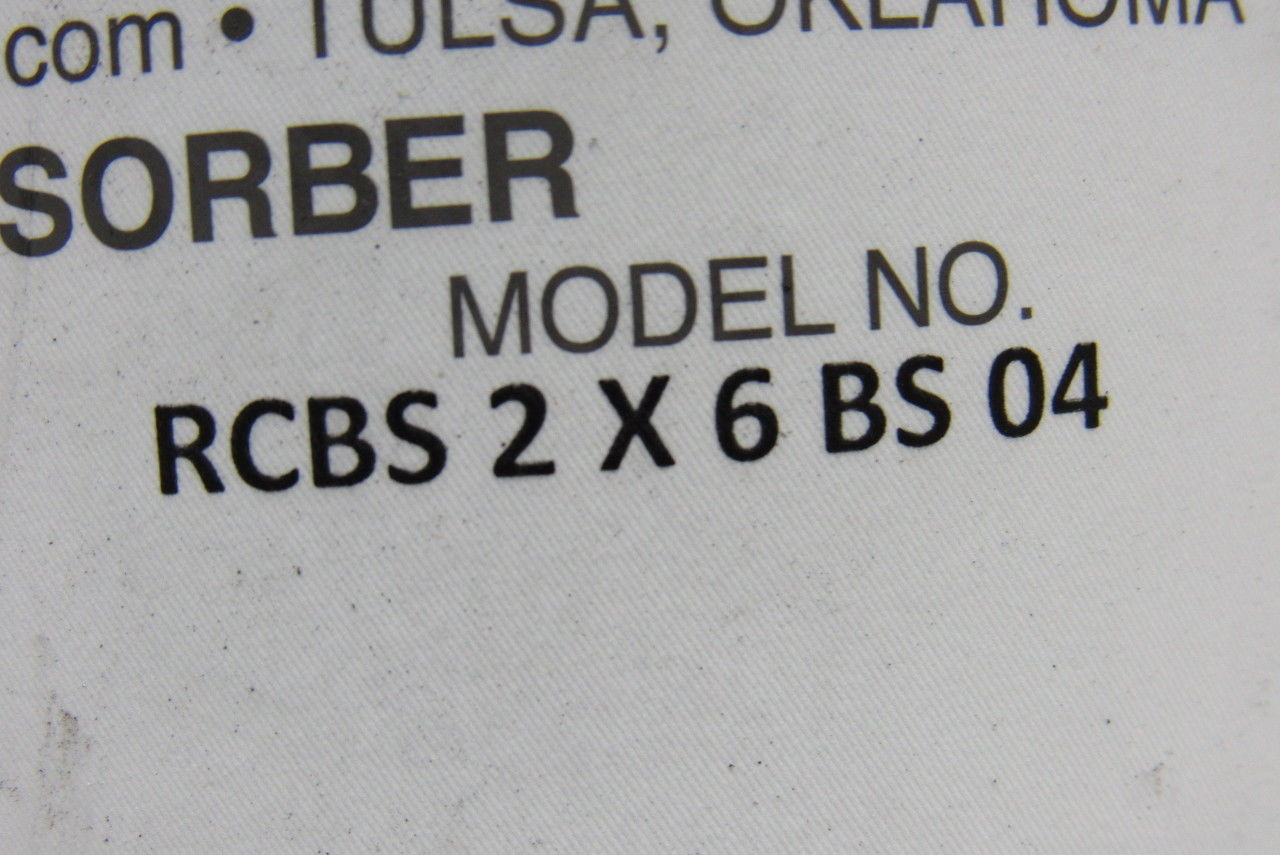 Efdyn RCBS 2x6xBS04 Industrial Machine Shock Absorber Crane Bumper