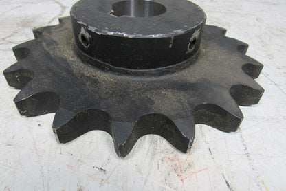 Martin 180B18 #180 Single Row Sprocket 2-7/8" Keyed Bore 18 Tooth