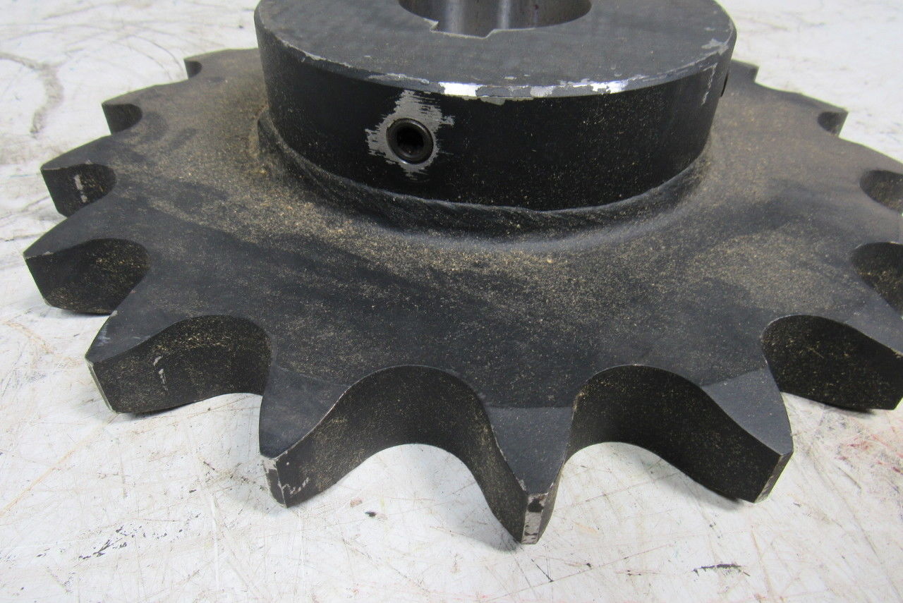 Martin 180B18 #180 Single Row Sprocket 2-7/8" Keyed Bore 18 Tooth
