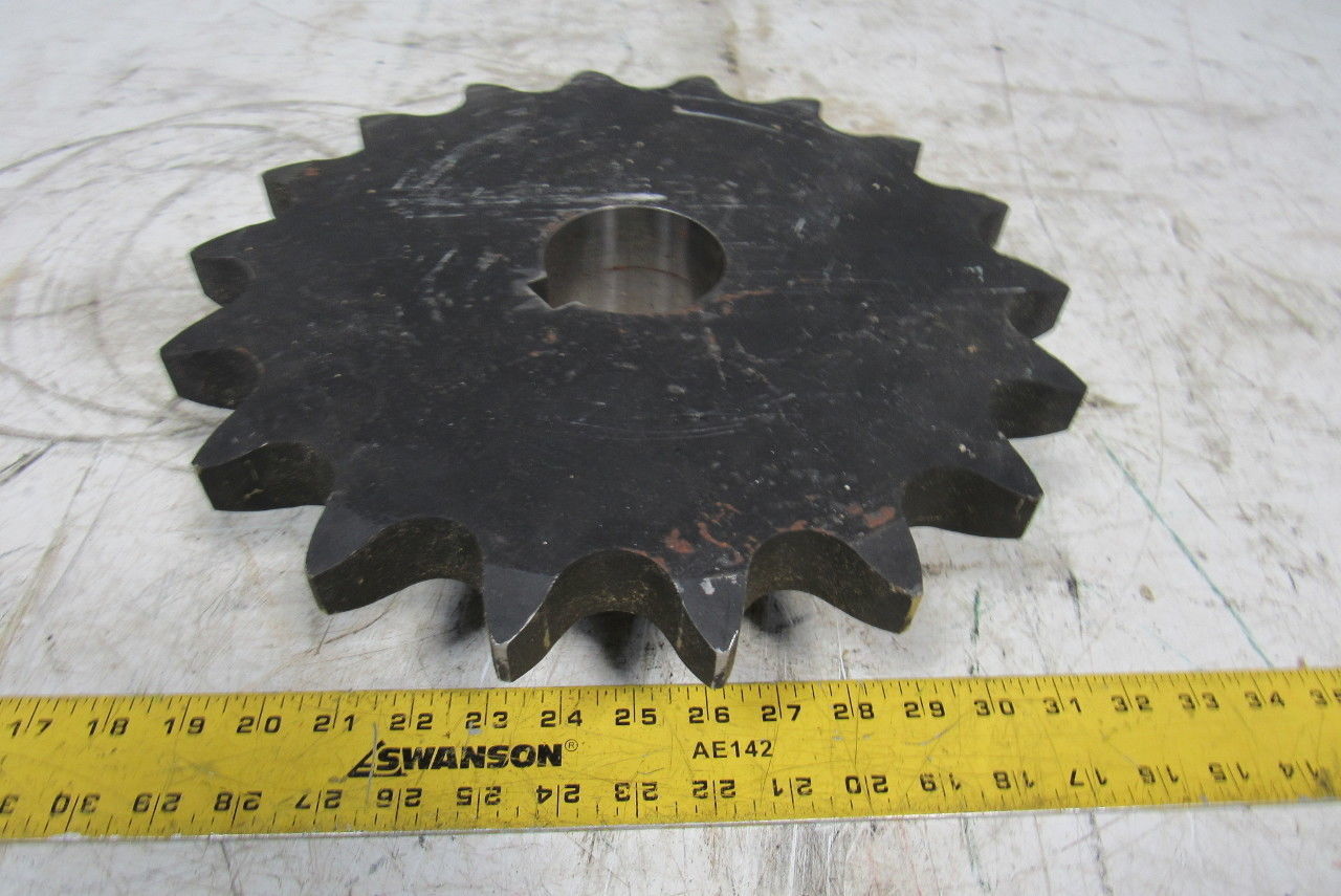 Martin 180B18 #180 Single Row Sprocket 2-7/8" Keyed Bore 18 Tooth