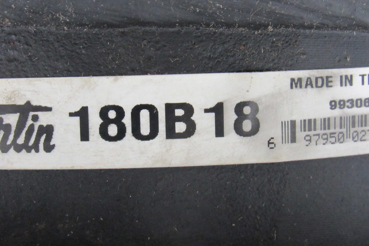 Martin 180B18 #180 Single Row Sprocket 2-7/8" Keyed Bore 18 Tooth