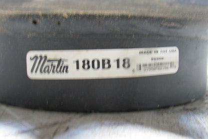Martin 180B18 #180 Single Row Sprocket 2-7/8" Keyed Bore 18 Tooth